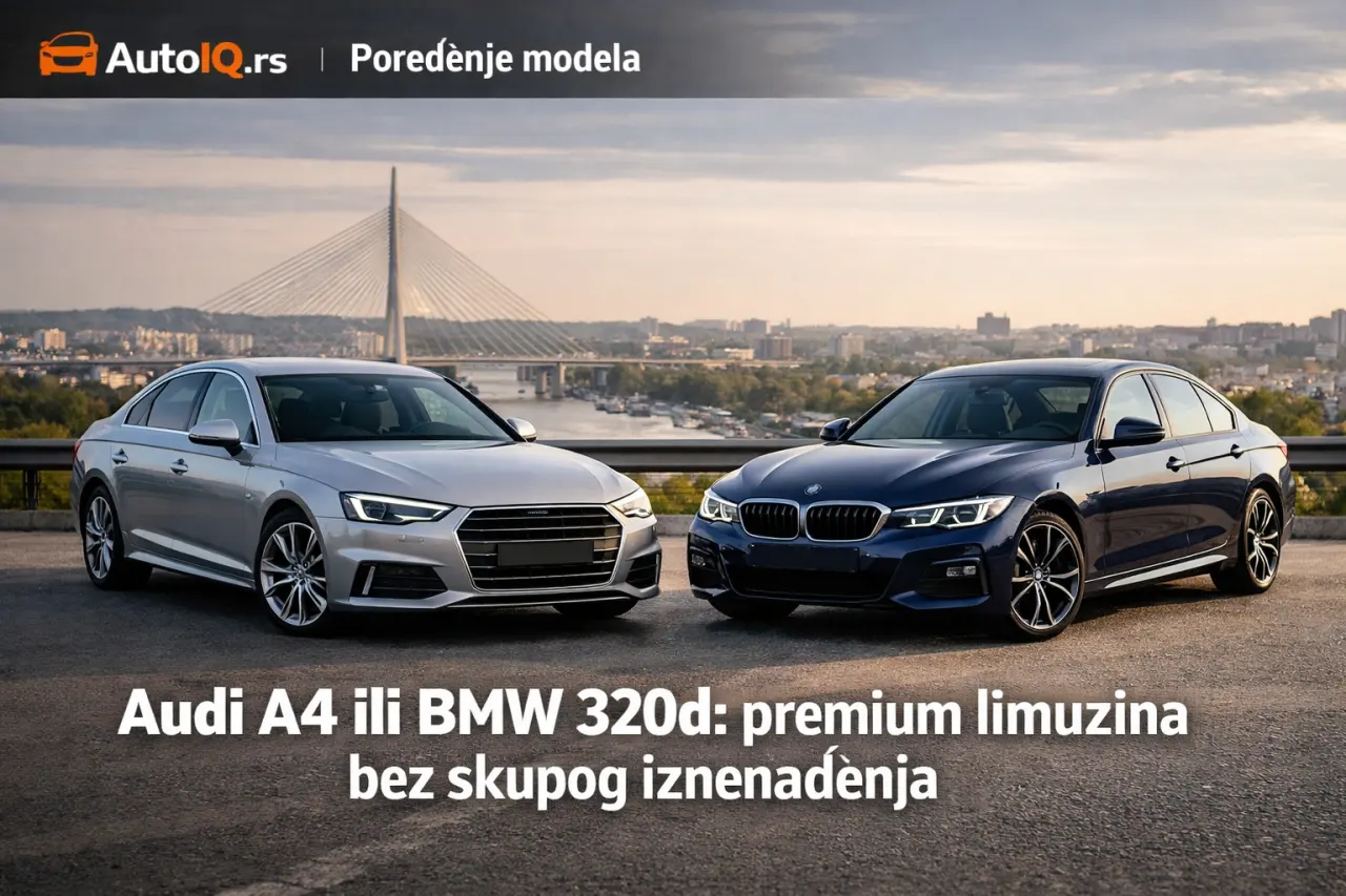 Audi A4 ili BMW 320d: premium limuzina bez skupog iznenađenja
