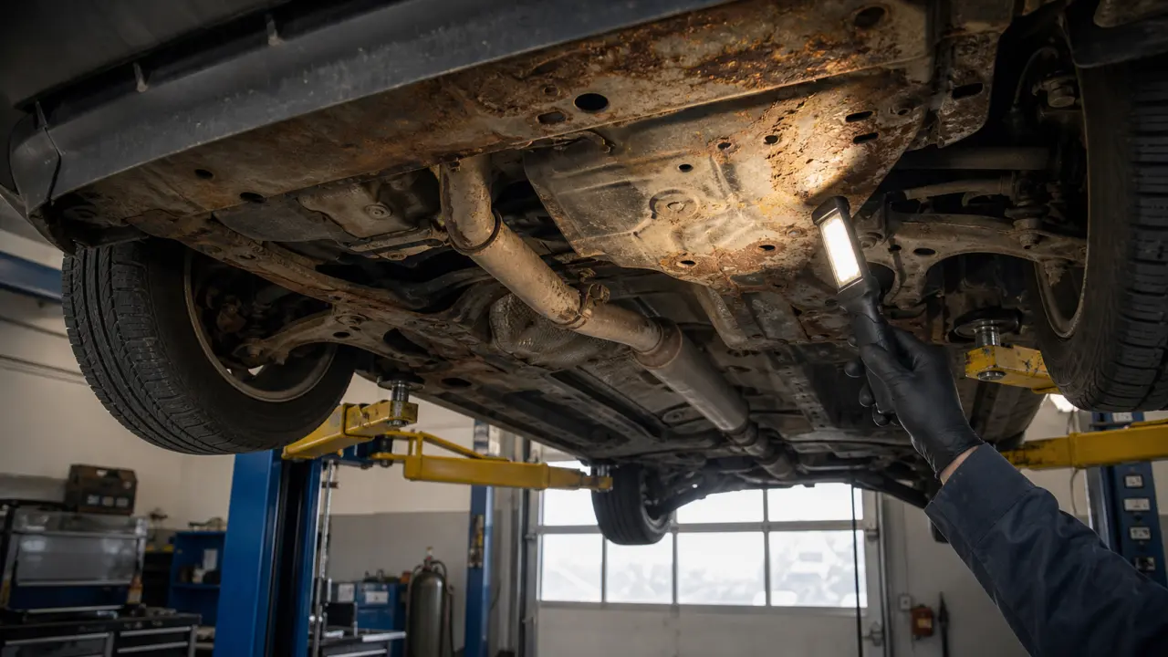 Auto sa korozijom na podu: kada rđa nije samo estetski problem
