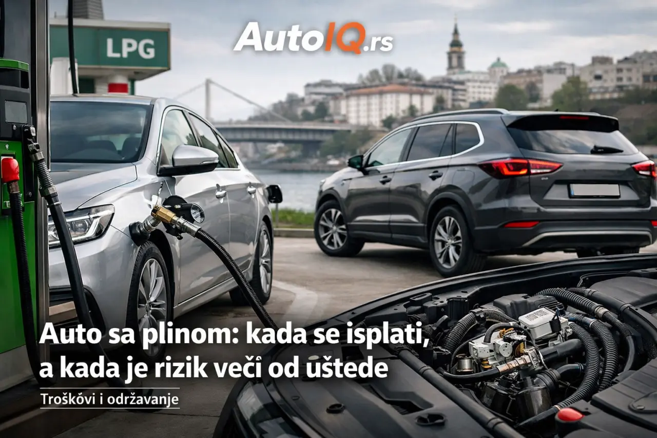 Auto sa plinom: kada se isplati, a kada je rizik veći od uštede