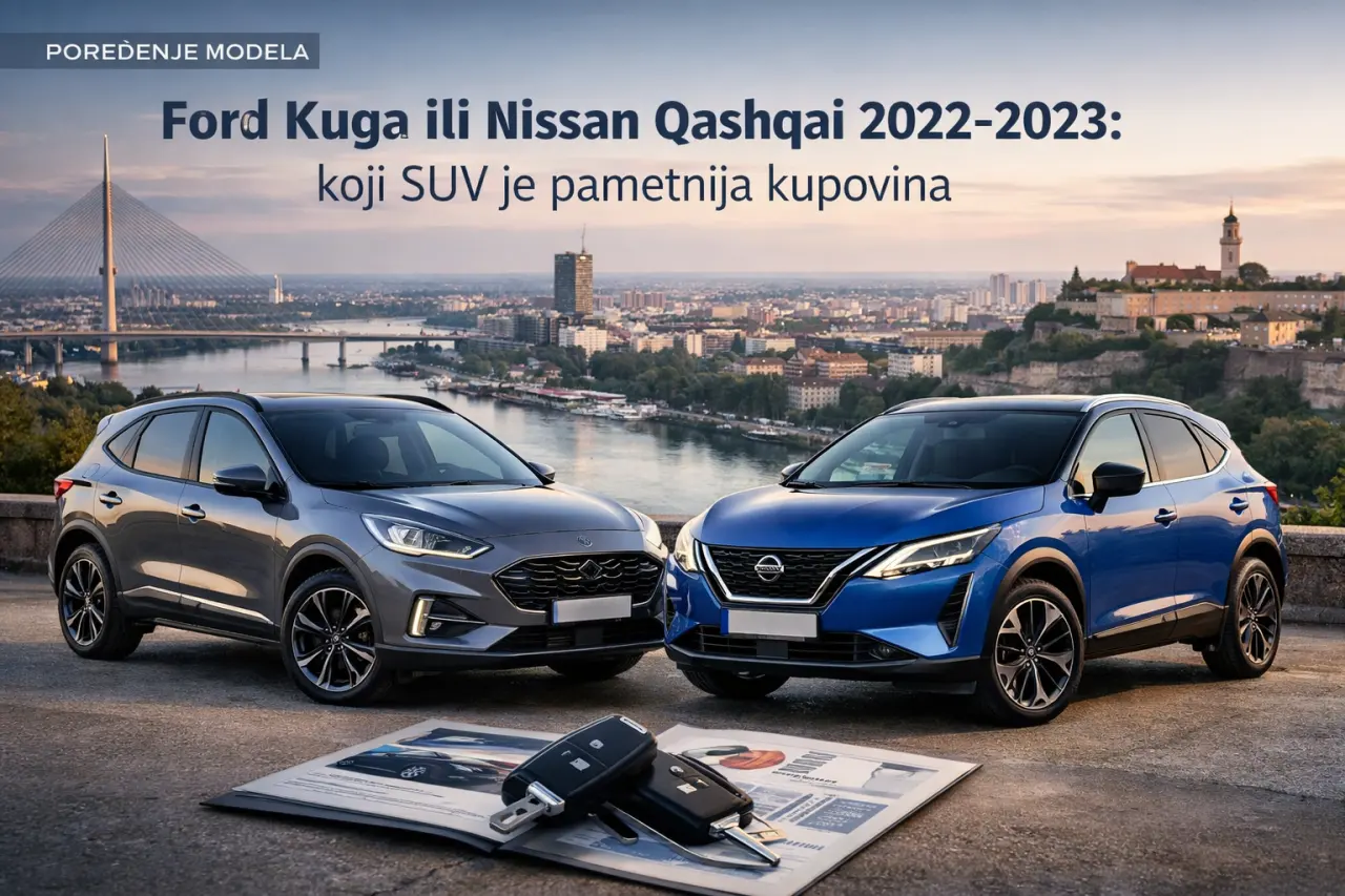 Ford Kuga ili Nissan Qashqai 2022-2023: koji SUV je pametnija kupovina