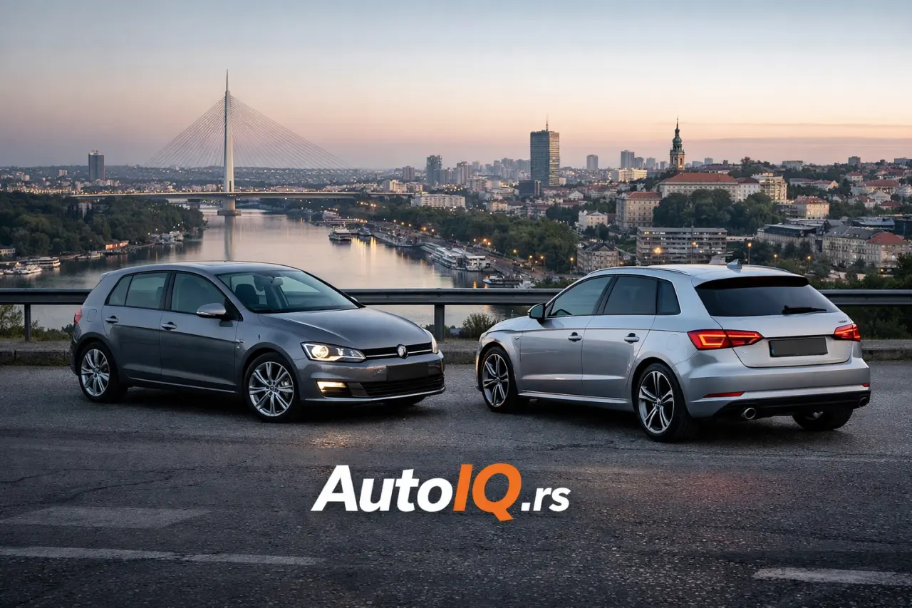 Golf 7 ili Audi A3: šta je pametnija kupovina u Srbiji