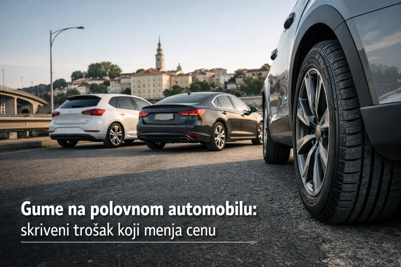 Gume na polovnom automobilu: skriveni trošak koji menja cenu