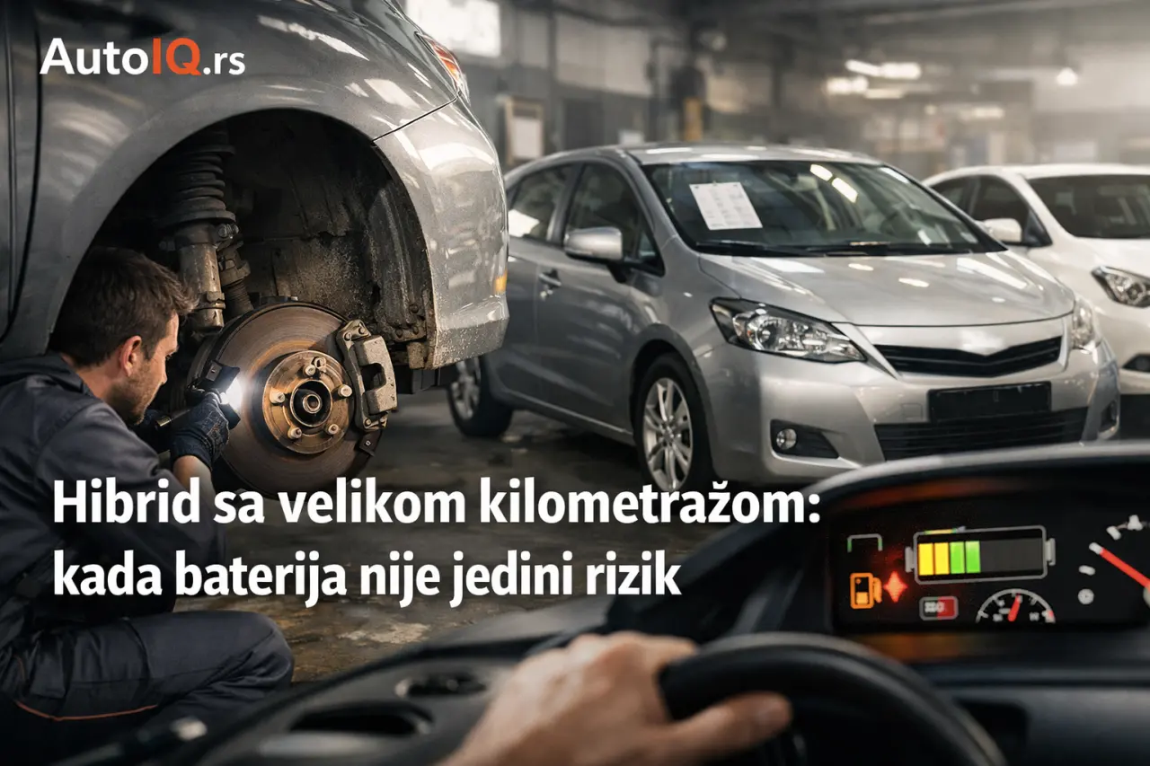 Hibrid sa velikom kilometražom: kada baterija nije jedini rizik