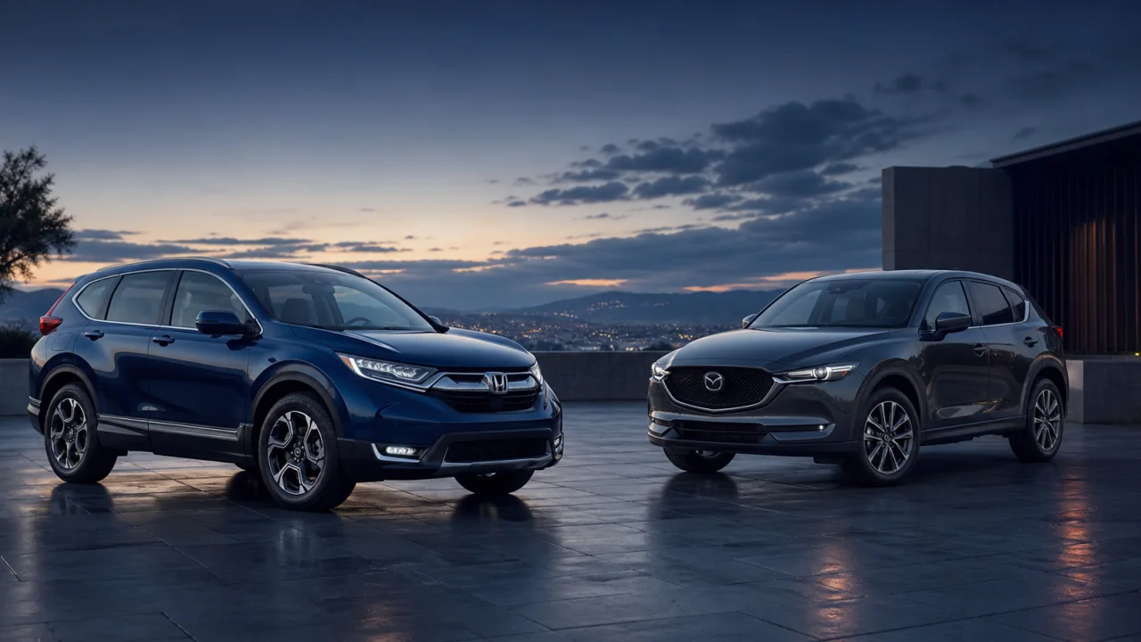 Honda CR-V ili Mazda CX-5: porodični benzinac kada miran posed vredi više od mode