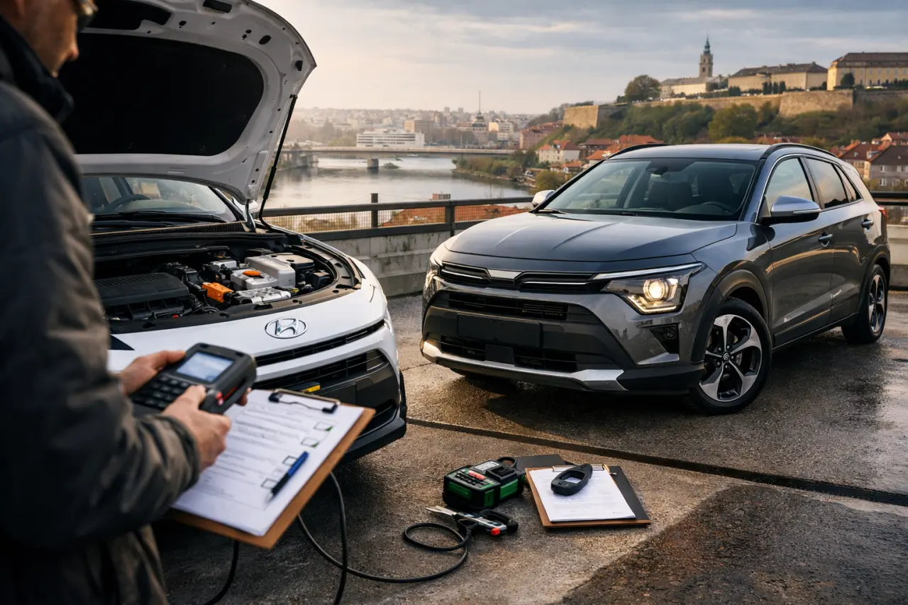 Hyundai Kona ili Kia Niro: mali hibridni crossover kada grad odlučuje