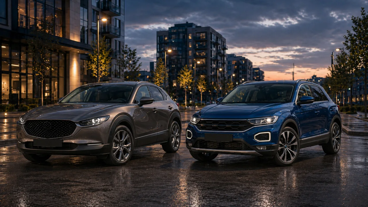 Mazda CX-30 ili Volkswagen T-Roc: kompaktni crossover kada osećaj za volanom menja računicu