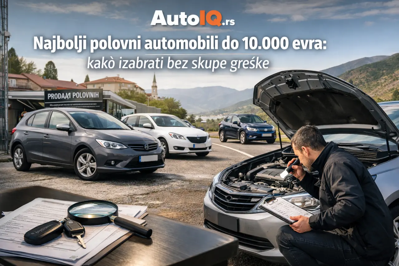 Najbolji polovni automobili do 10.000 evra: kako izabrati bez skupe greške