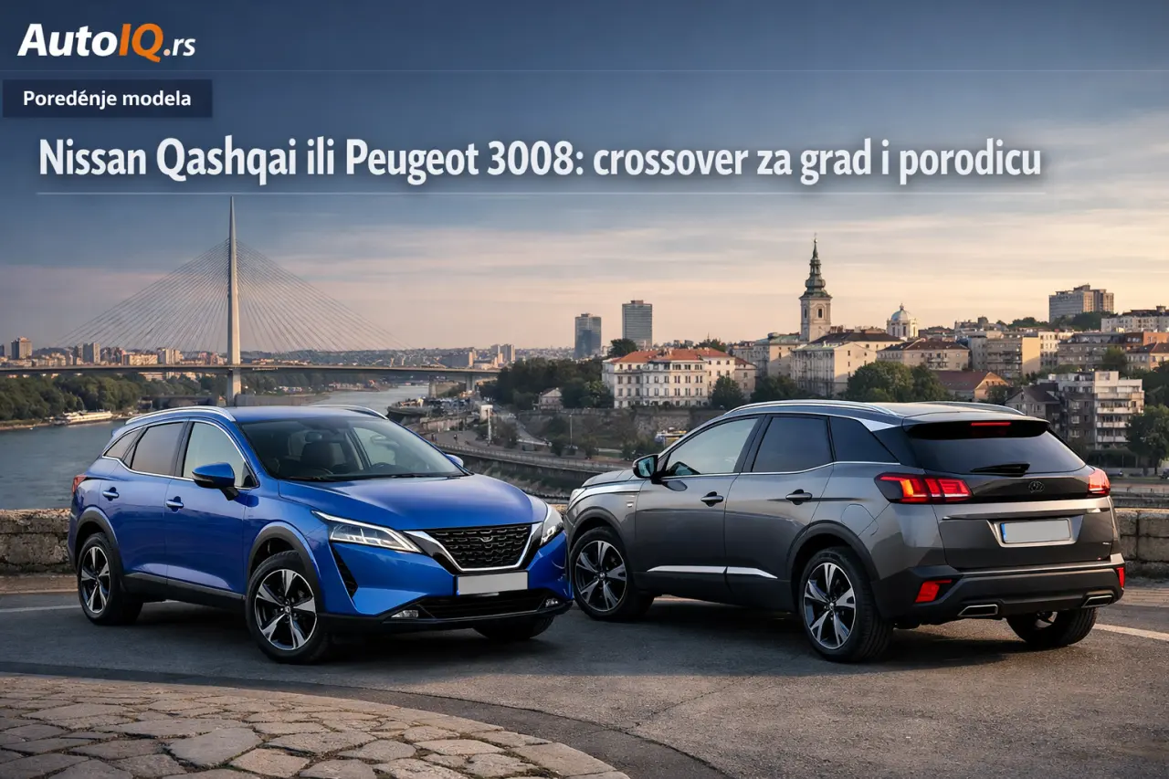 Nissan Qashqai ili Peugeot 3008: crossover za grad i porodicu