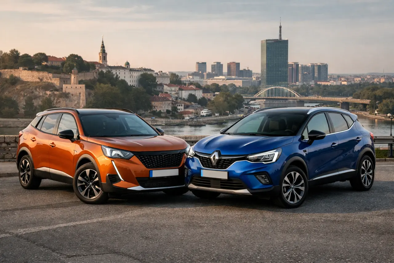 Peugeot 2008 ili Renault Captur: mali crossover za grad i porodicu