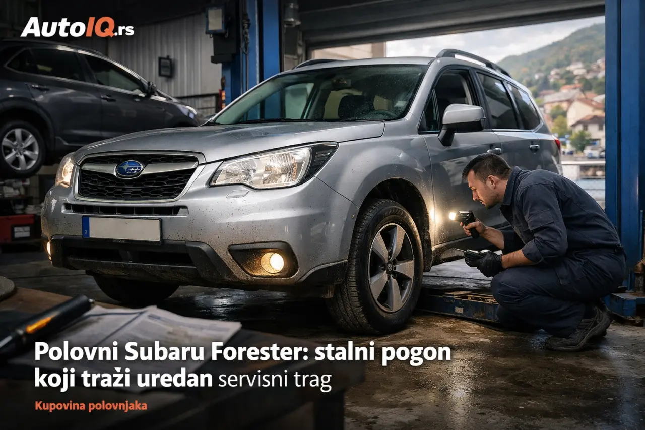Polovni Subaru Forester: stalni pogon koji traži uredan servisni trag