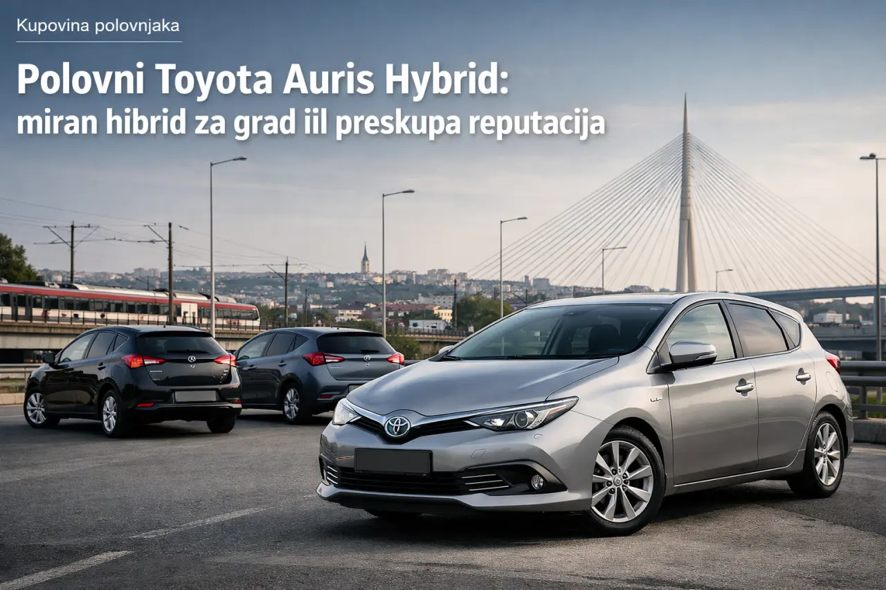 Polovni Toyota Auris Hybrid: miran hibrid za grad ili preskupa reputacija