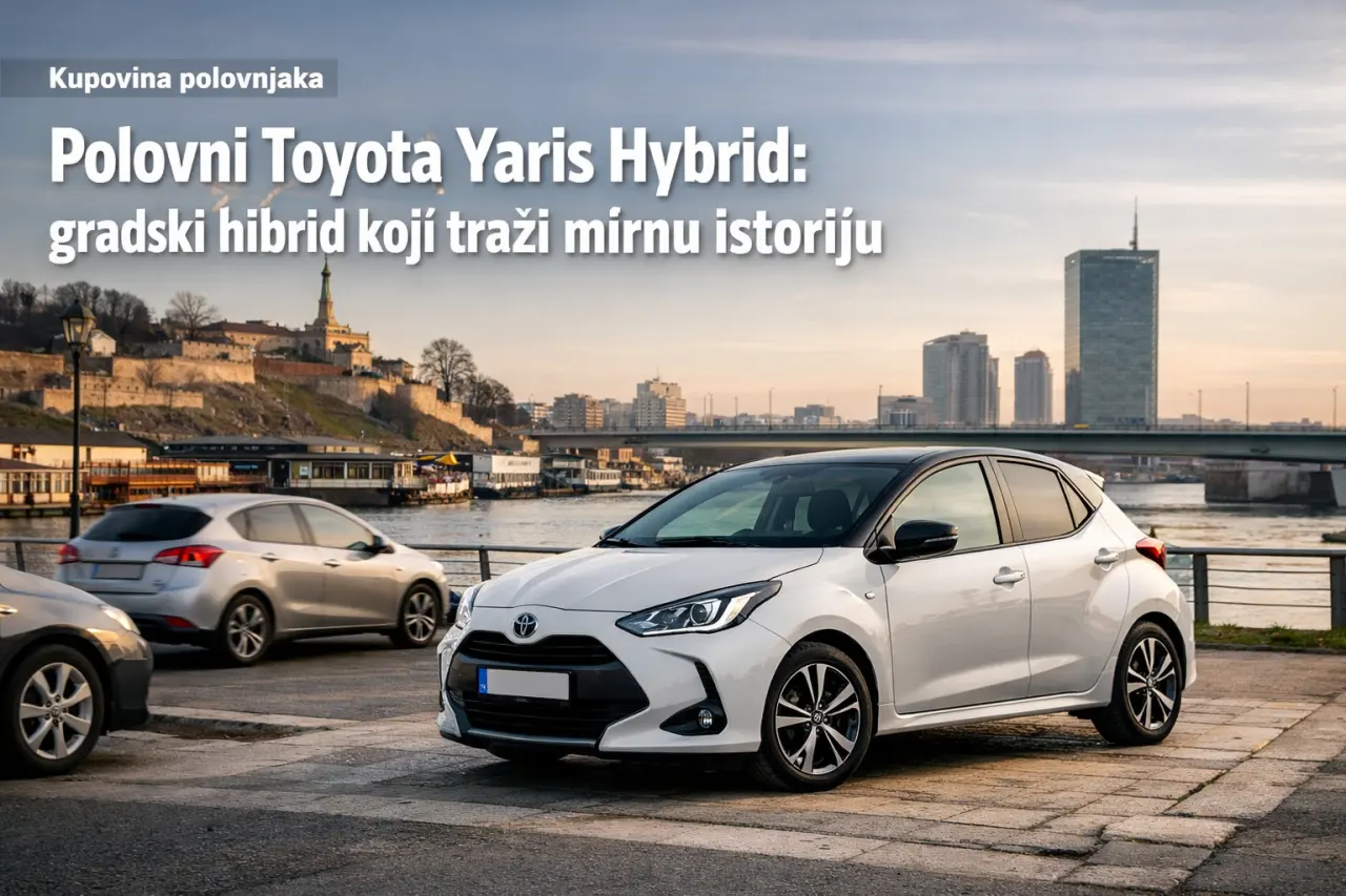 Polovni Toyota Yaris Hybrid: gradski hibrid koji traži mirnu istoriju