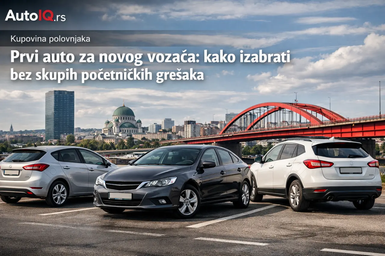 Prvi auto za novog vozača: kako izabrati bez skupih početničkih grešaka