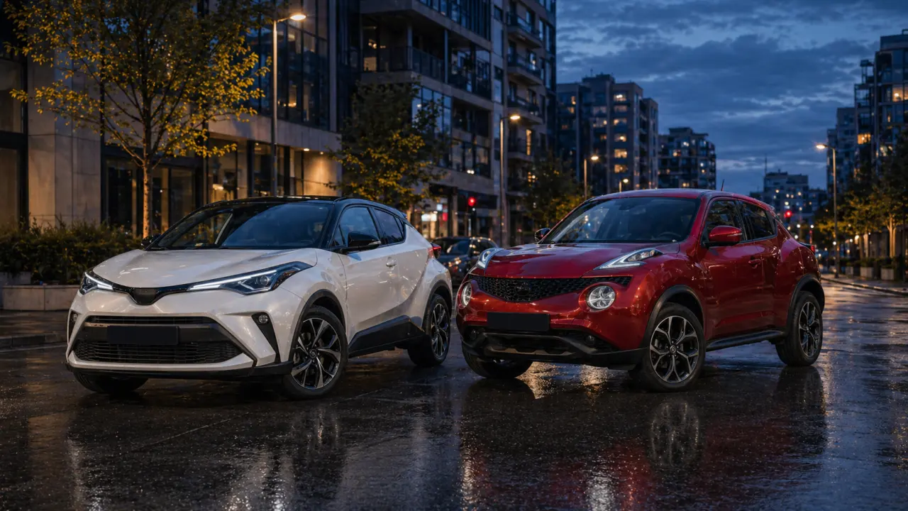Toyota C-HR ili Nissan Juke: gradski crossover kada stil ne sme da sakrije računicu